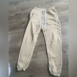 pacsun tan sweatpants joggers